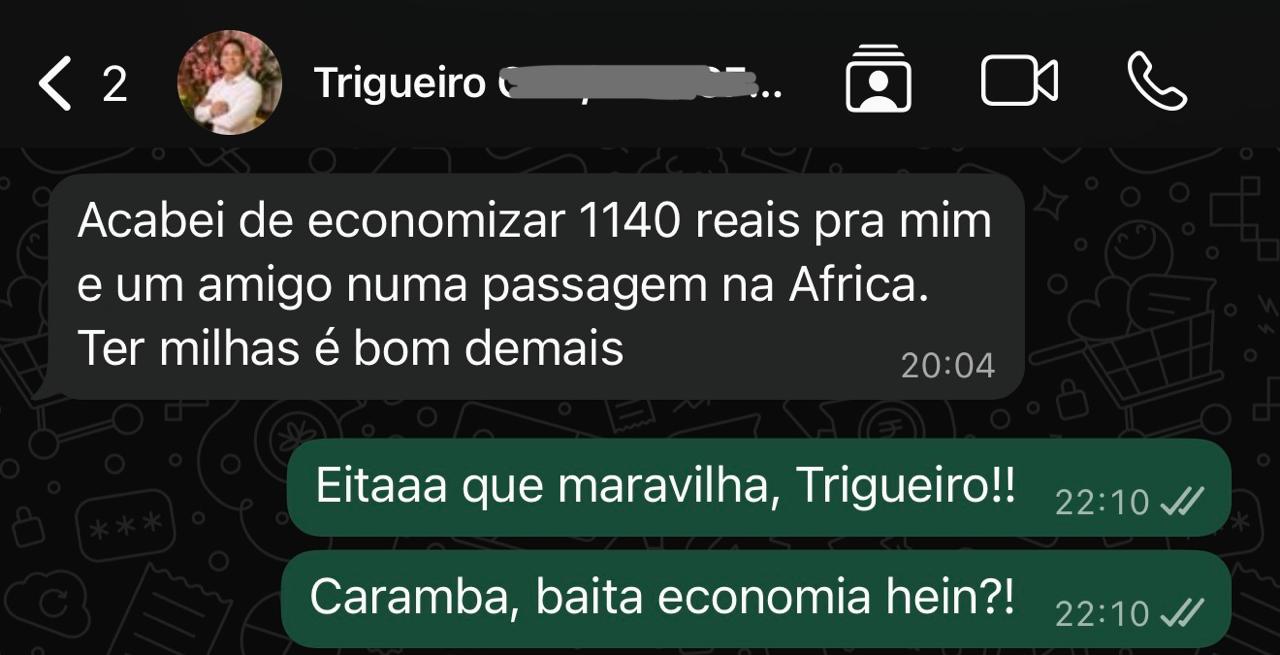 Depoimento do aluno Trigueiro